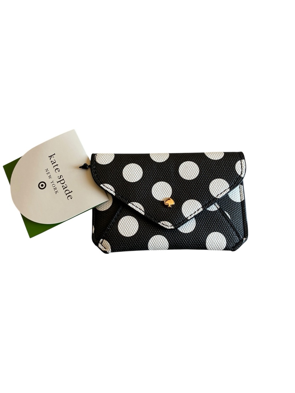Kate Spade x Target Polka Dot Envelope Card Holder Wallet NWT Limited Edition - Picture 2 of 6
